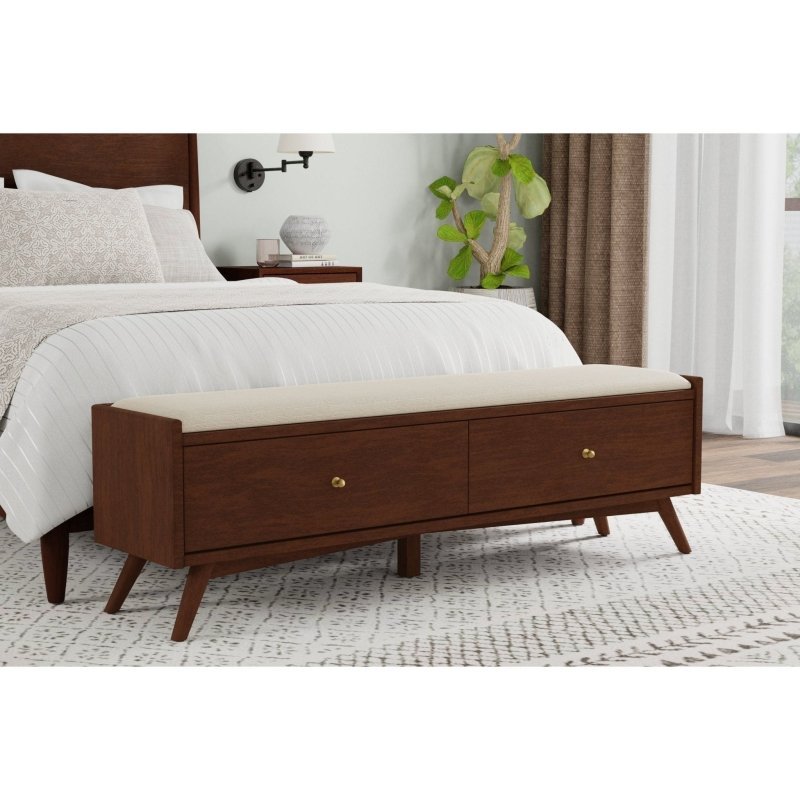 Flynn Bench, Walnut - FCHF CITY