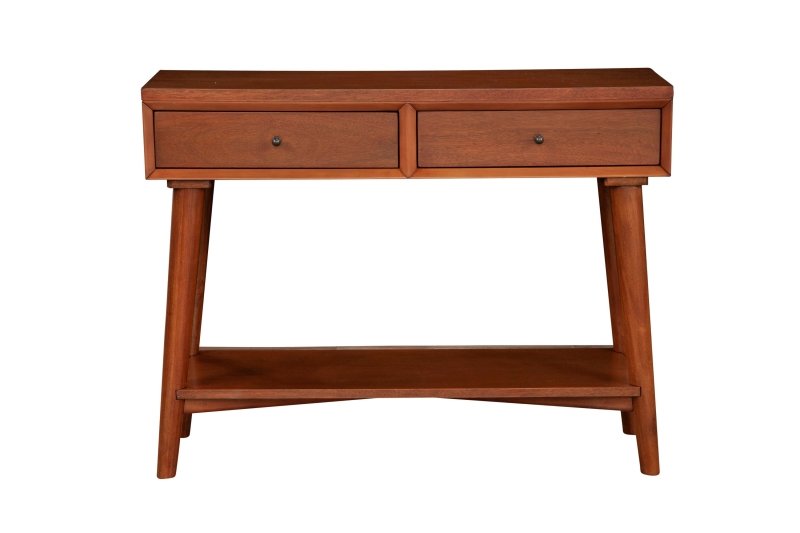 Flynn Console Table, Acorn - FCHF CITY