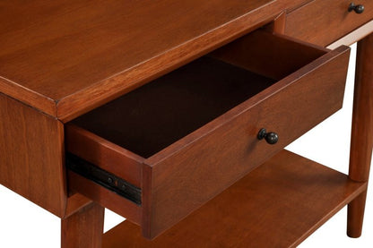 Flynn Console Table, Acorn - FCHF CITY