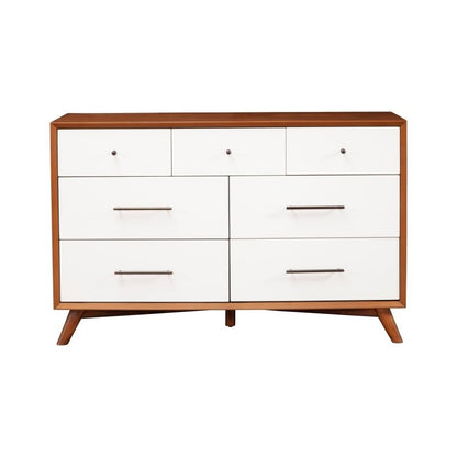 Flynn Dresser, Acorn/White - FCHF CITY