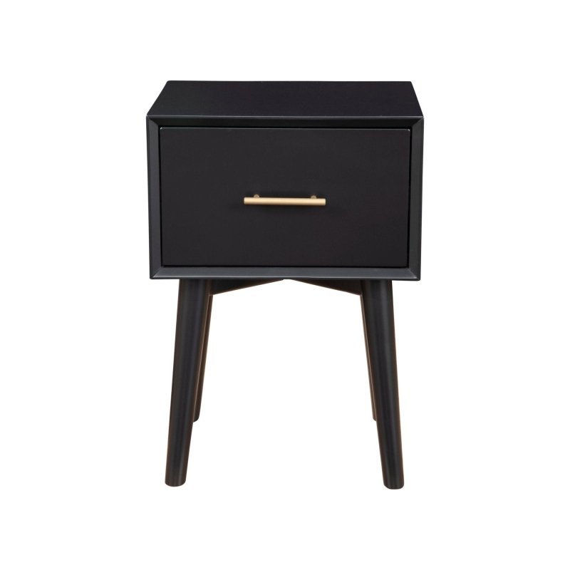 Flynn End Table, Black - FCHF CITY