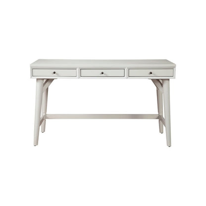 Flynn Large Desk, White - FCHF CITY