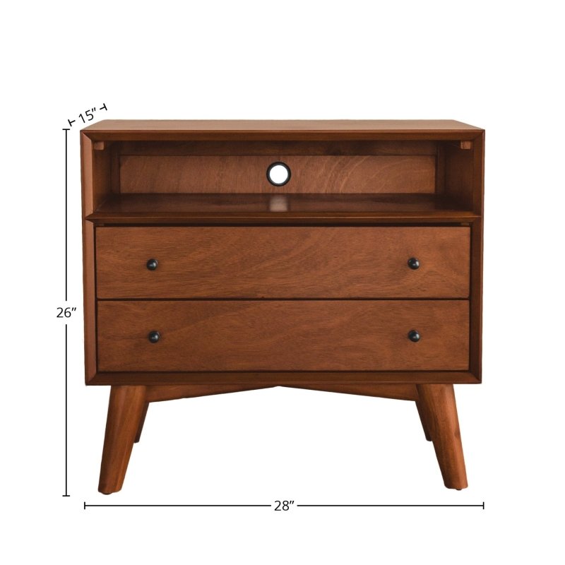 Flynn Large Nightstand, Acorn - FCHF CITY