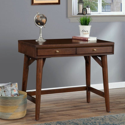 Flynn Mini Desk, Walnut - FCHF CITY