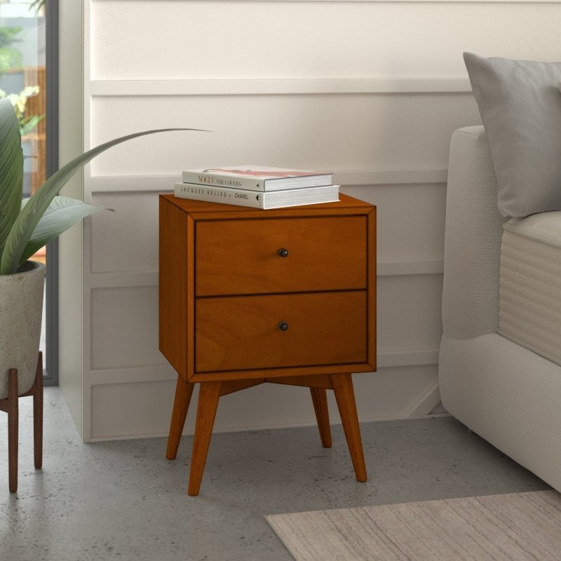 Flynn Nightstand, Acorn - FCHF CITY