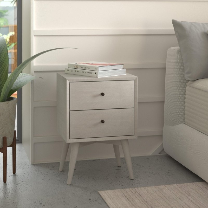 Flynn Nightstand, Gray - FCHF CITY