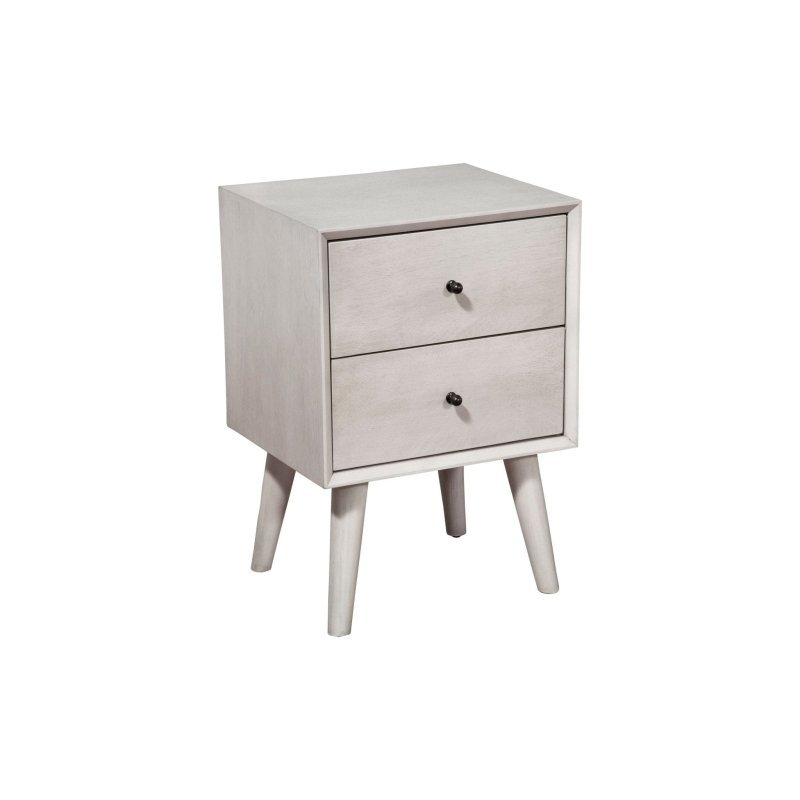 Flynn Nightstand, Gray - FCHF CITY