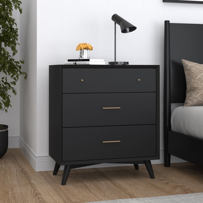 Flynn Small Chest, Black - FCHF CITY