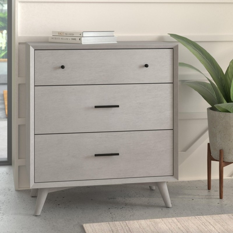 Flynn Small Chest, Gray - FCHF CITY