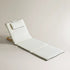 Foldable Padded Beach Sun Lounger, Outdoor Reclining Floor Chair - FCHF CITY