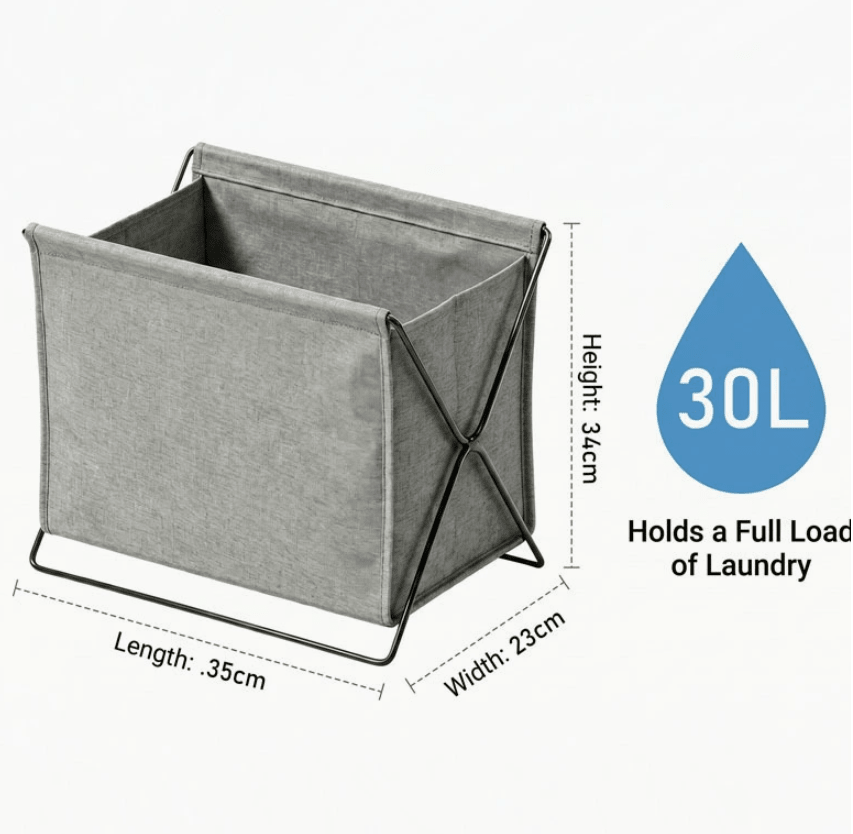Folding Storage Bin - FCHF CITY