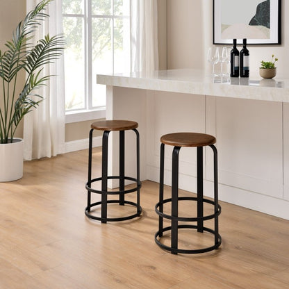 Foremand Kitchen Bar Stool, Set of 2 - FCHF CITY