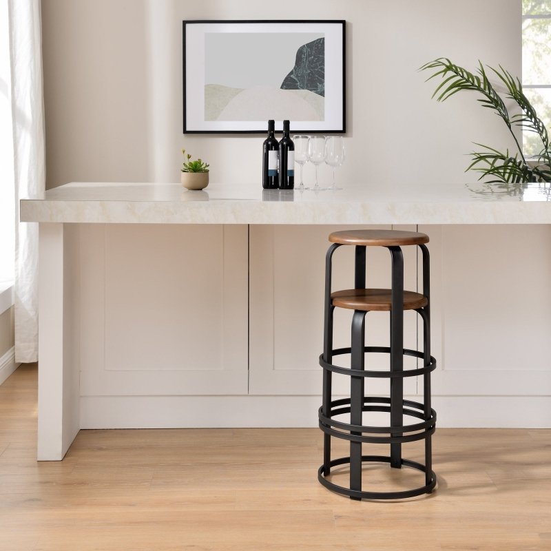 Foremand Kitchen Bar Stool, Set of 2 - FCHF CITY