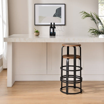 Foremand Kitchen Bar Stool, Set of 2 - FCHF CITY