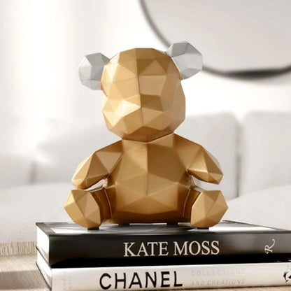 Geometric Bear Figurine - FCHF CITY