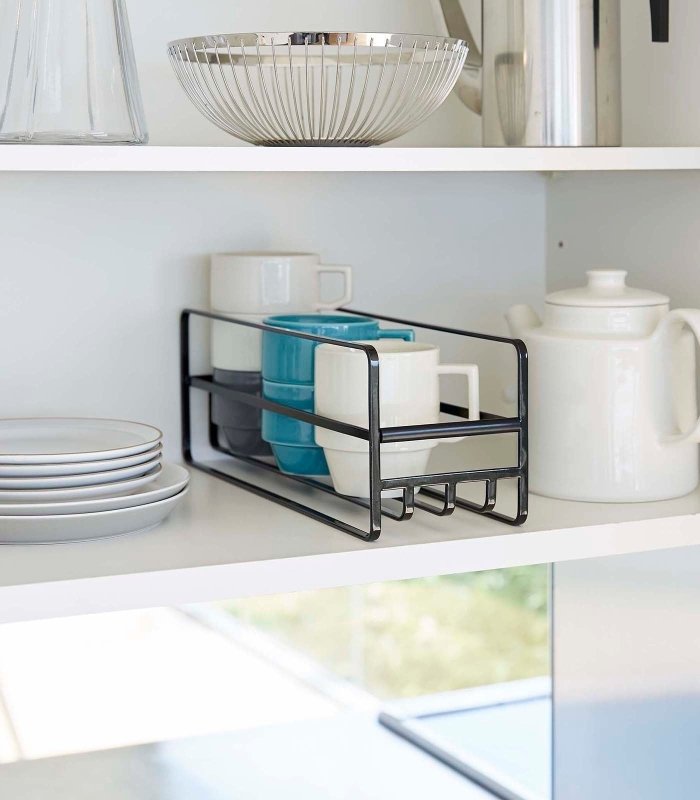 Glass and Mug Cabinet Organizer - Steel - FCHF CITY