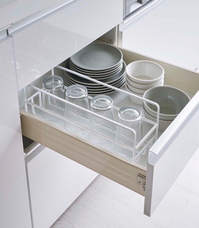 Glass and Mug Cabinet Organizer - Steel - FCHF CITY