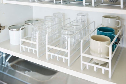 Glass and Mug Cabinet Organizer - Steel - FCHF CITY