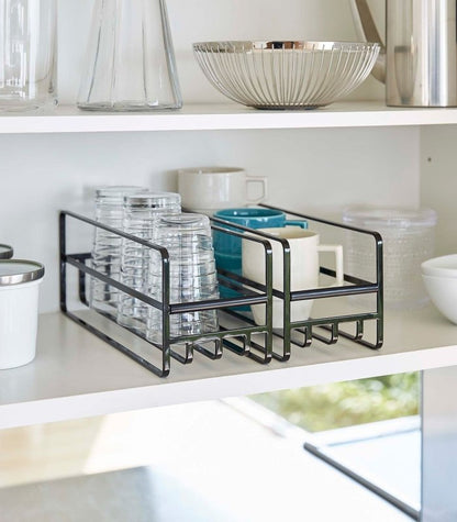 Glass and Mug Cabinet Organizer - Steel - FCHF CITY