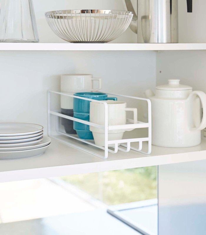 Glass and Mug Cabinet Organizer - Steel - FCHF CITY