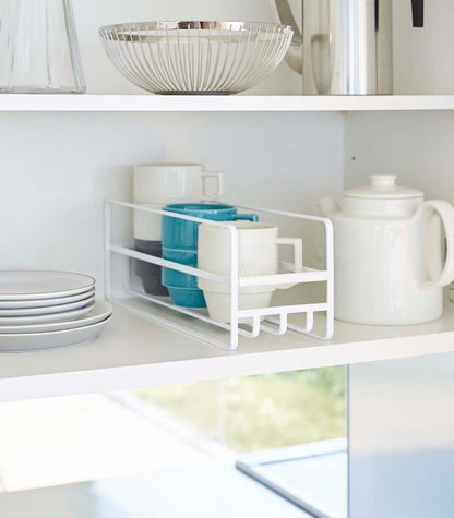 Glass and Mug Cabinet Organizer - Steel - FCHF CITY