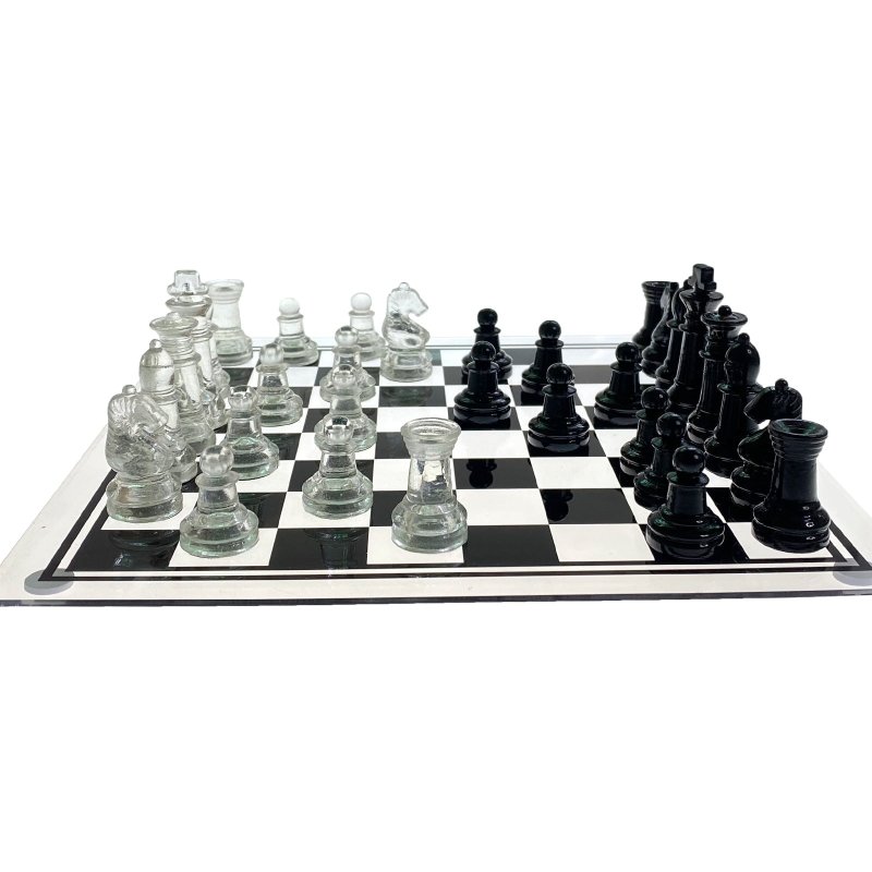 Glass Chess Board - FCHF CITY