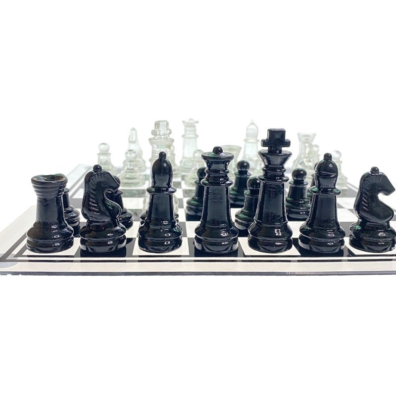 Glass Chess Board - FCHF CITY