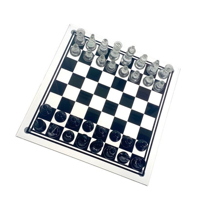 Glass Chess Board - FCHF CITY