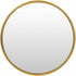 Guinda Round Gold Framed Wall Mirror - FCHF CITY