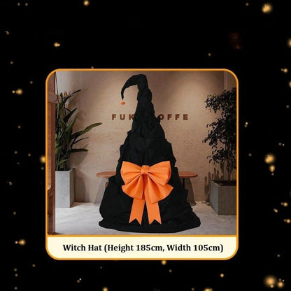 Halloween Giant Witch Hat Decor, Photo Prop Indoor Outdoor - FCHF CITY