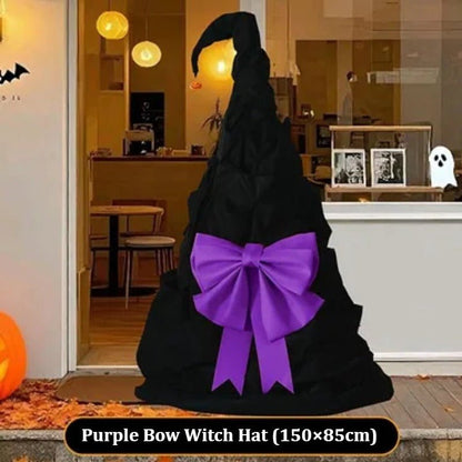 Halloween Giant Witch Hat Decor, Photo Prop Indoor Outdoor - FCHF CITY