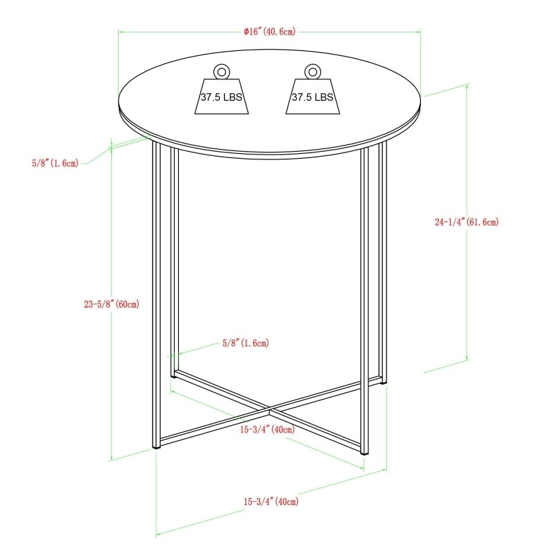 Harper Side Tables, Set of 2 - FCHF CITY