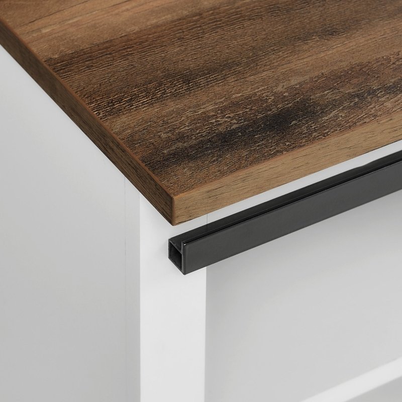Hawthorne Sliding Barn Door Entry Bench - FCHF CITY