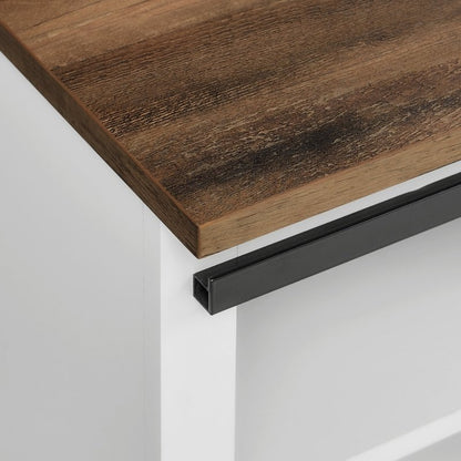 Hawthorne Sliding Barn Door Entry Bench - FCHF CITY