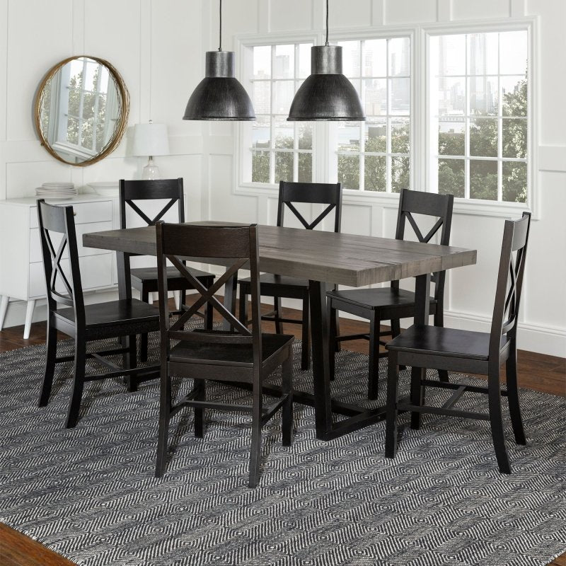 Hayes 7 - Piece Dining Table Set - FCHF CITY