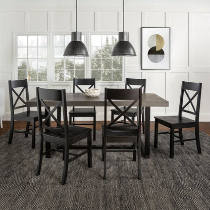 Hayes 7 - Piece Dining Table Set - FCHF CITY