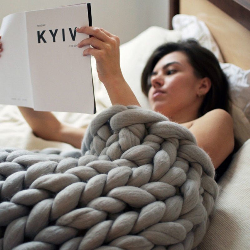 Heavy - Knit Blanket - FCHF CITY