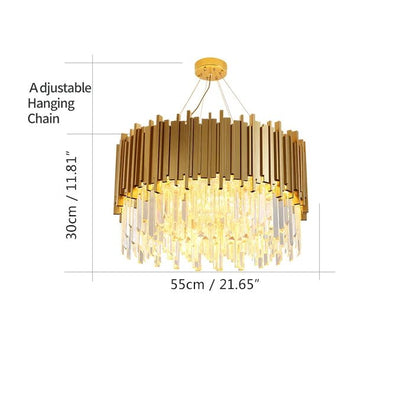 Hilton Crystal Chandelier - FCHF CITY
