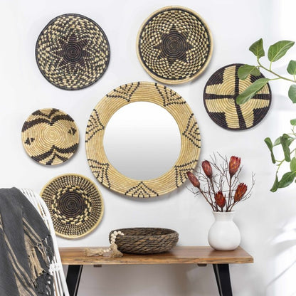 Ipilan Moonj Grass Starburst Round Mirror - FCHF CITY