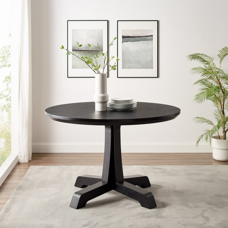Isolde Pedestal Base Round Dining Table - FCHF CITY