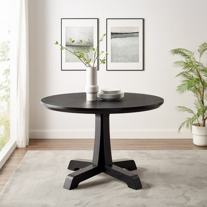 Isolde Pedestal Base Round Dining Table - FCHF CITY