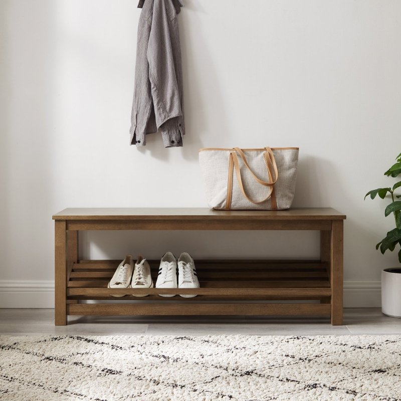Joplin Entry Bench Shoe Rack - FCHF CITY