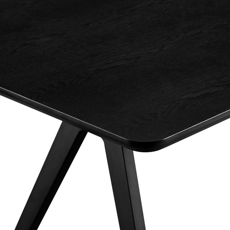 Juno Modern Industrial Veneer and Metal Dining Table - FCHF CITY