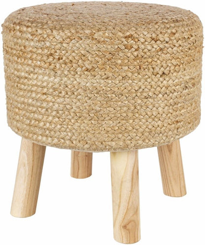 Jute Stool Ottoman - FCHF CITY