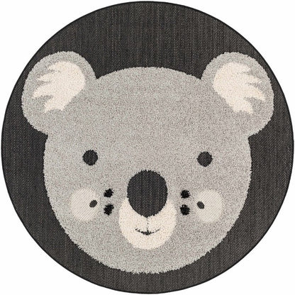 Kids Koala Animal Print Nursery Area Rug - FCHF CITY