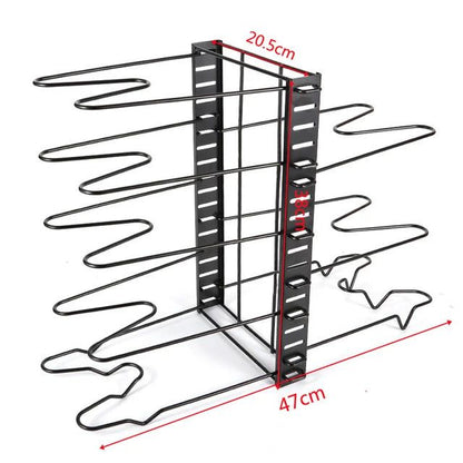 Kitchen Pots &amp; Pans Organizer Rack - FCHF CITY