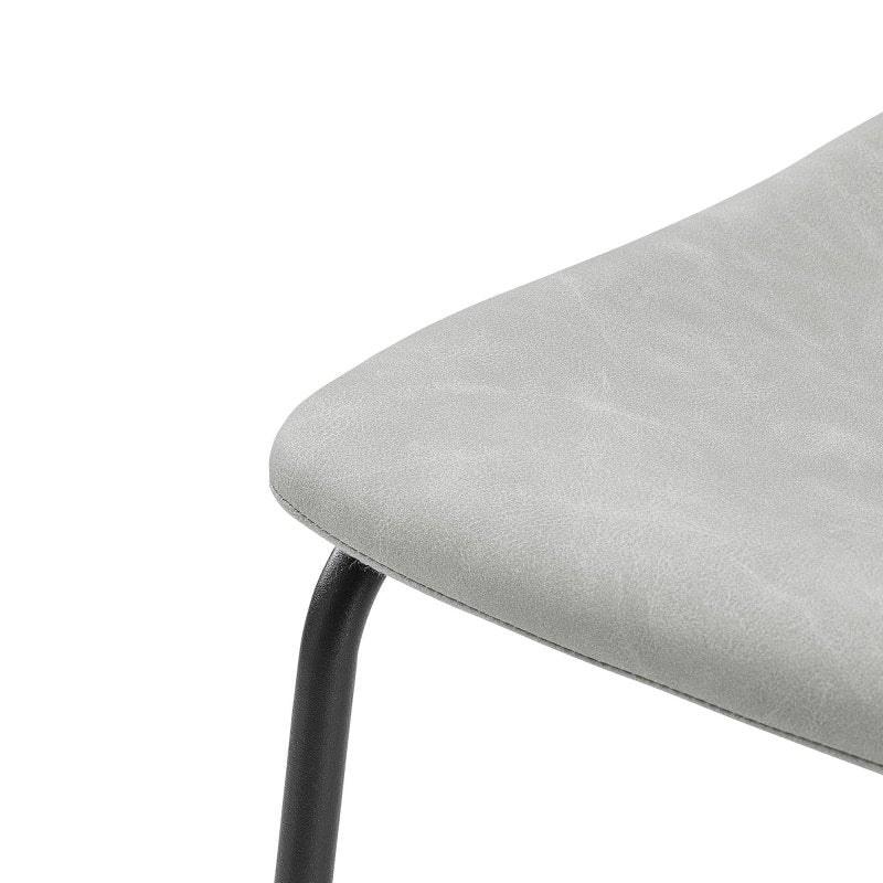 Laton Faux Leather Bar Stool, Set of 2 - FCHF CITY