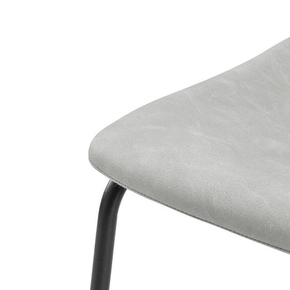 Laton Faux Leather Bar Stool, Set of 2 - FCHF CITY