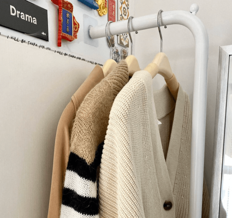 Leaning Coat Rack (65" H) - Steel - FCHF CITY