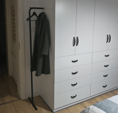 Leaning Coat Rack (65" H) - Steel - FCHF CITY
